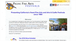 Desktop Screenshot of pacificfinearts.com